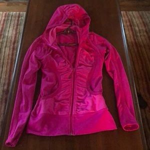 Fish is LuluLemon jacket